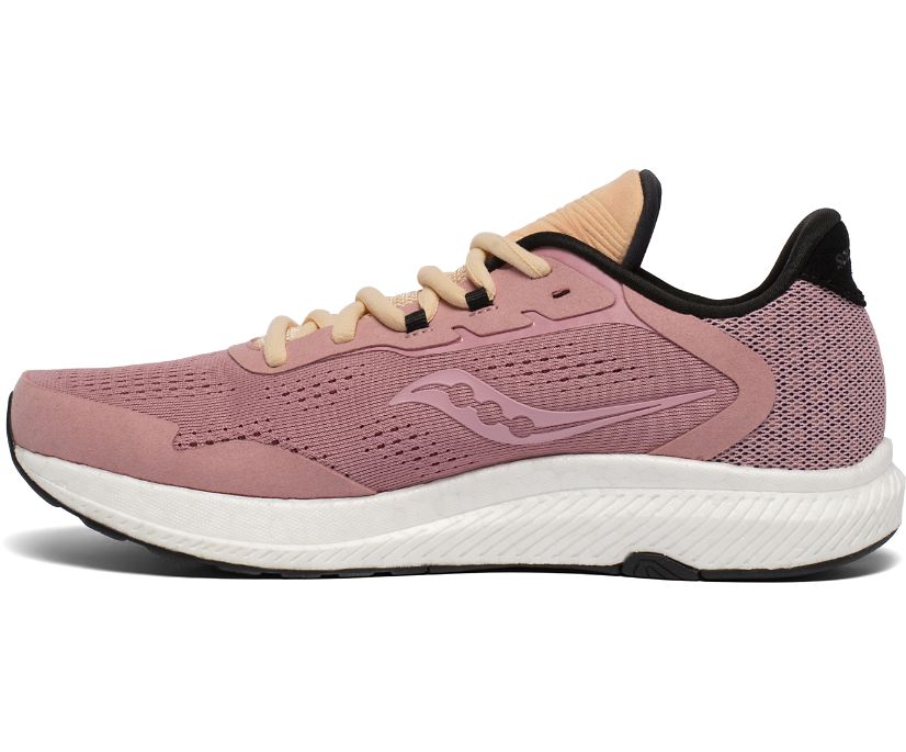 Saucony Freedom 4 Women's Running Shoes Rose / Orange | Canada 135TCEV